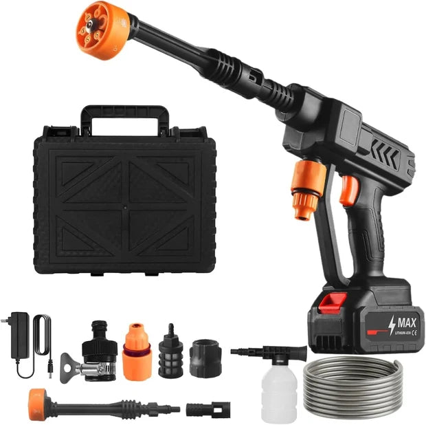 Portable High Pressure Cleaning Gun | مسدس تنظيف عالي الضغط متقل